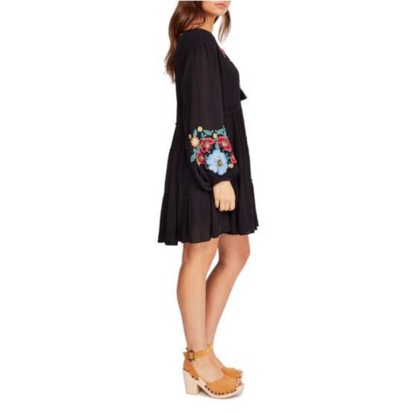 🆕 Free People Spell On You Embroidered Mini Dress - Picture 13 of 13
